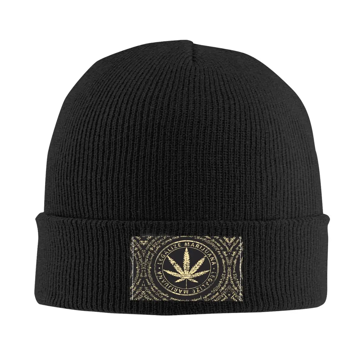 Cannabis Leaf Beanie