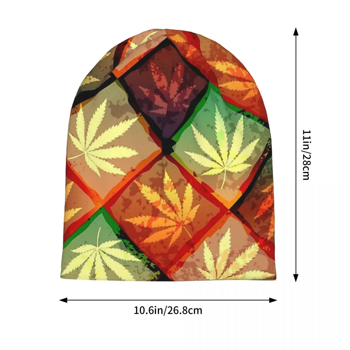 Weed Leaves Beanie