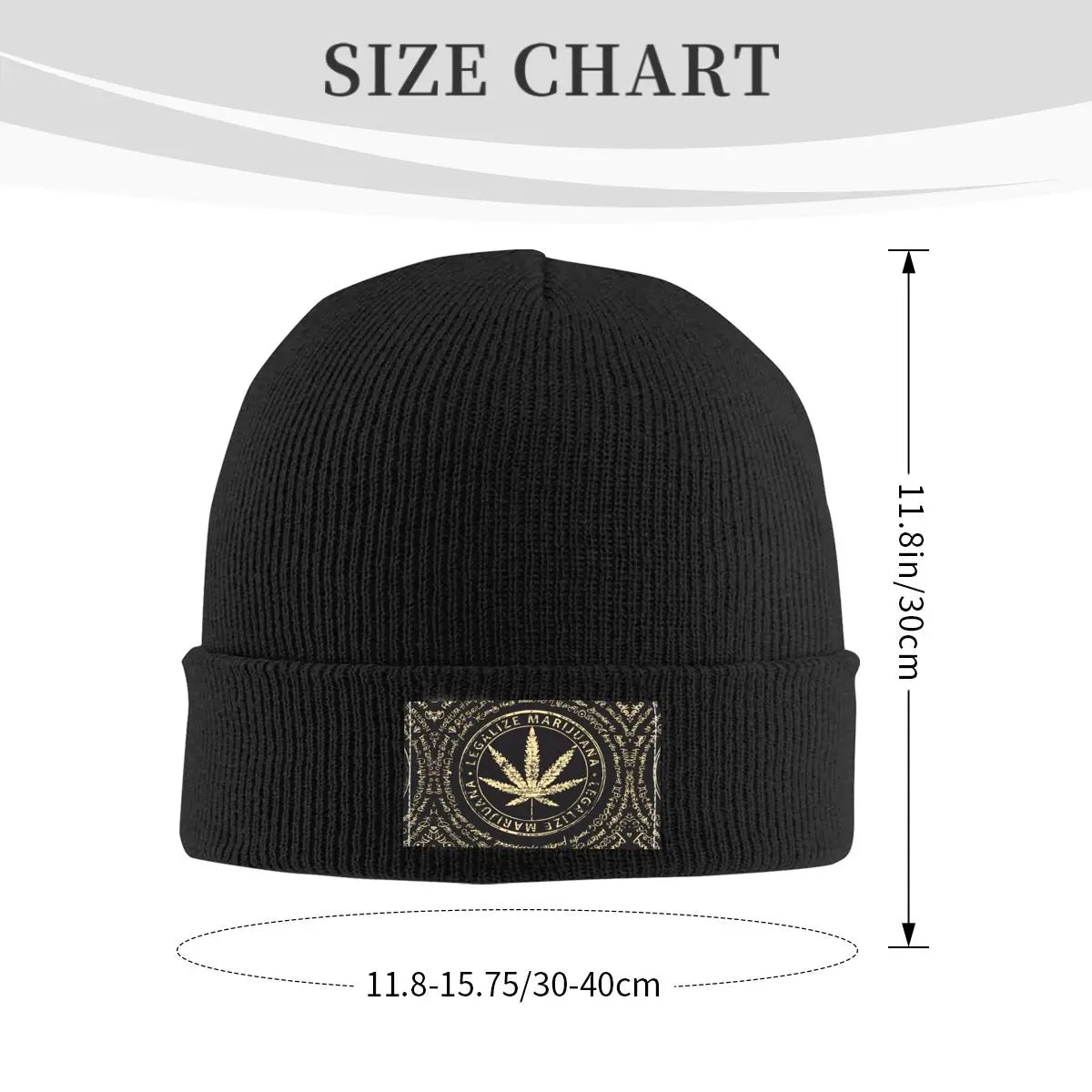 Cannabis Leaf Beanie