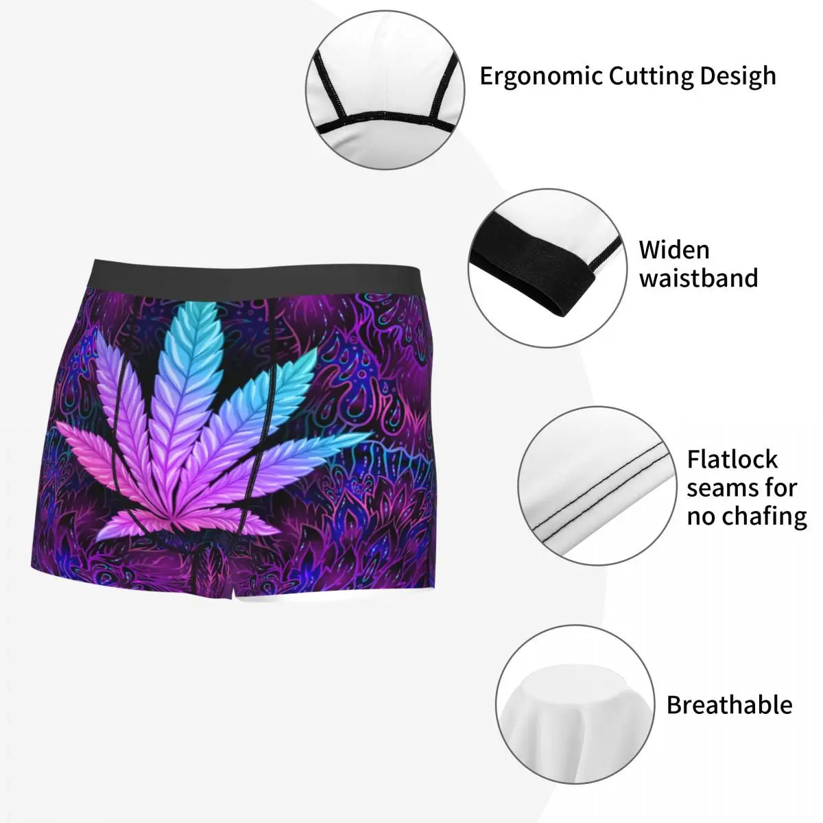 Leaf of Life Men's Boxer Briefs