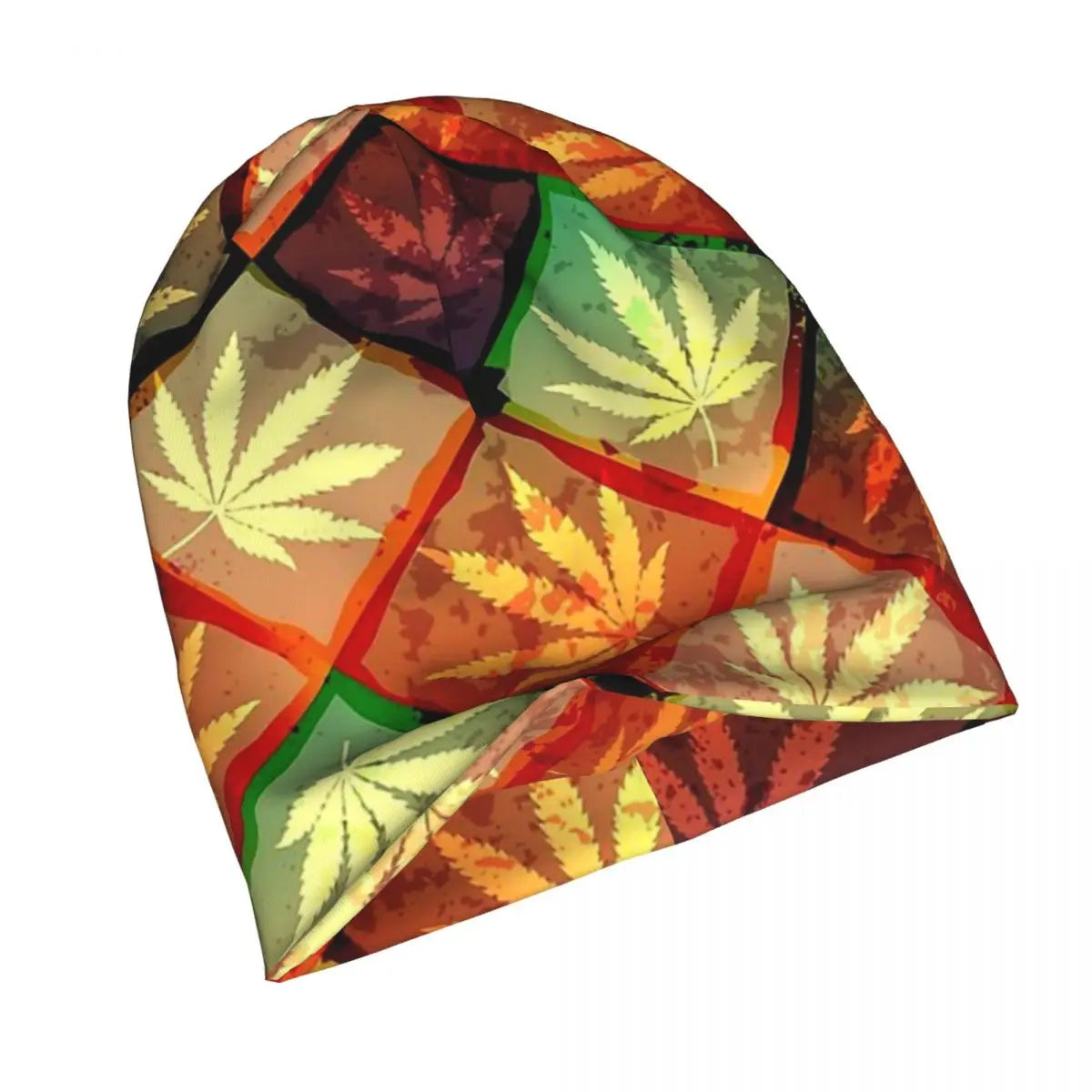 Weed Leaves Beanie