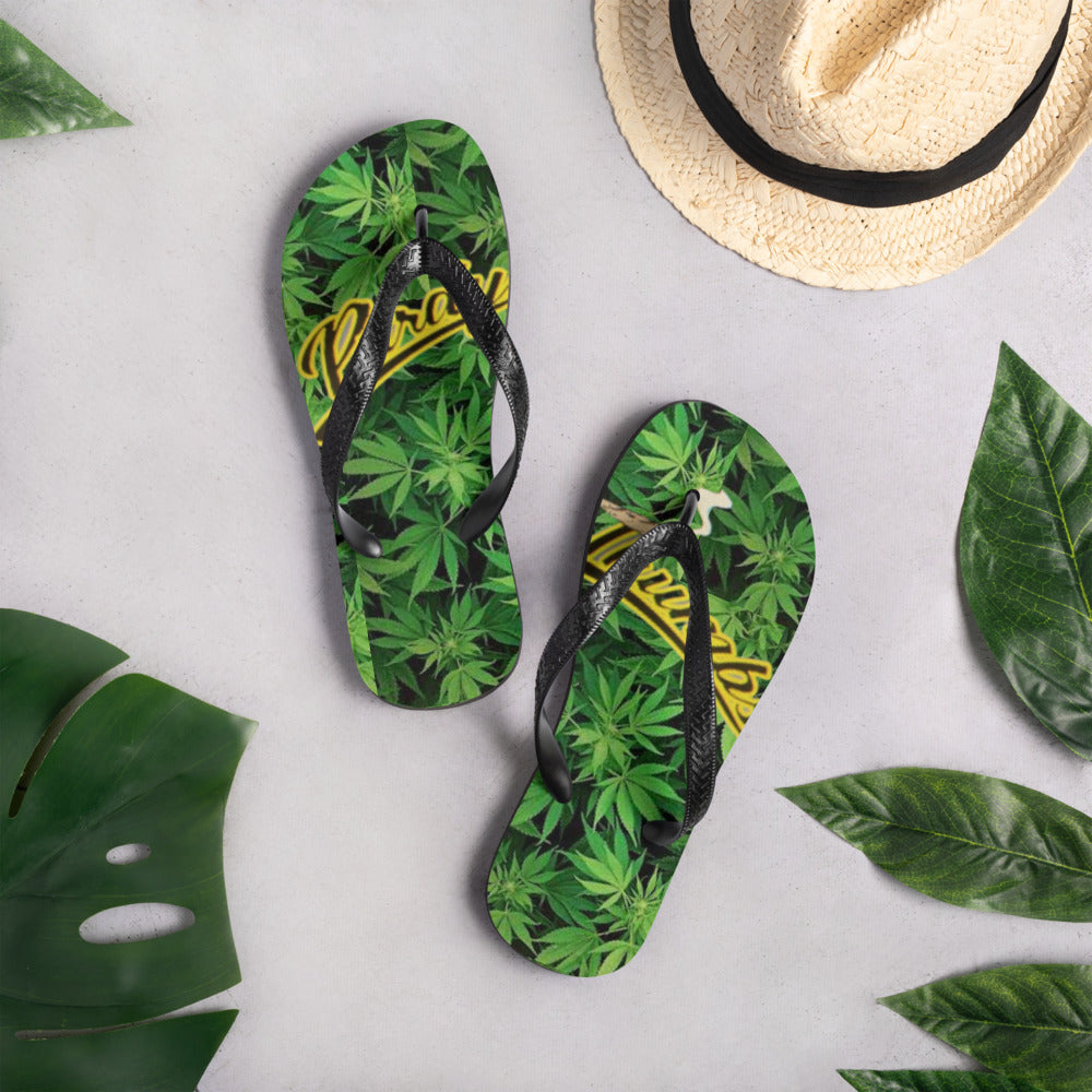 Walkin-Weed Flip-Flops