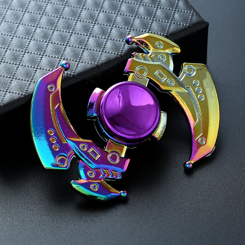 Hand Spinner Office Man Round Gyro Anxiety Relief Stress EDC Focus Finger Toys for all ages.